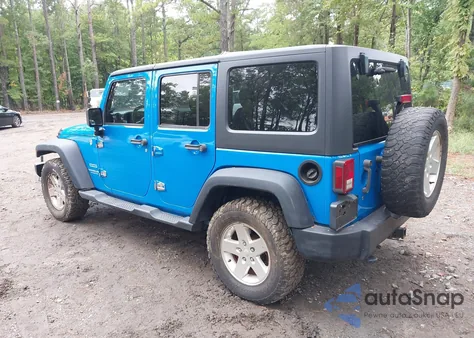 2011 Jeep Wrangler Unlimited Sport из США, поврежденный, VIN 1J4BA3H17BL552496